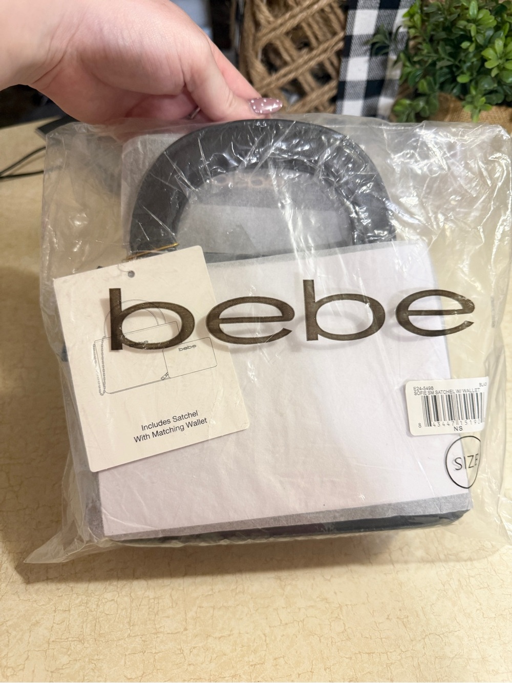 Bebe Sofie Satchel Bag w/ Wallet